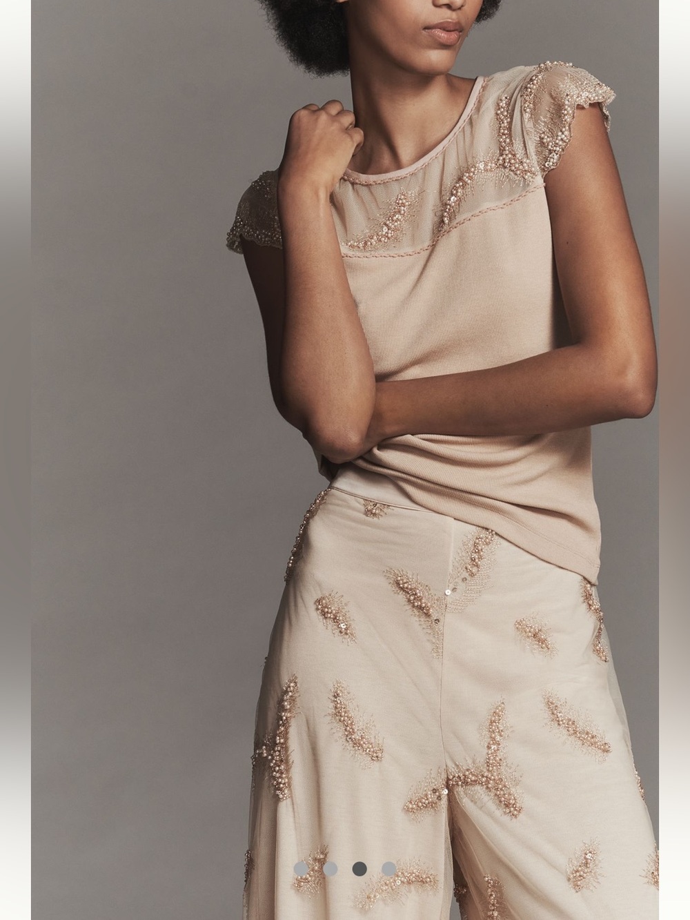 Bl-nk Anthro NWT Sz XS 5-star top rated stunning high rise lined wide-leg pants. - Picture 9 of 15